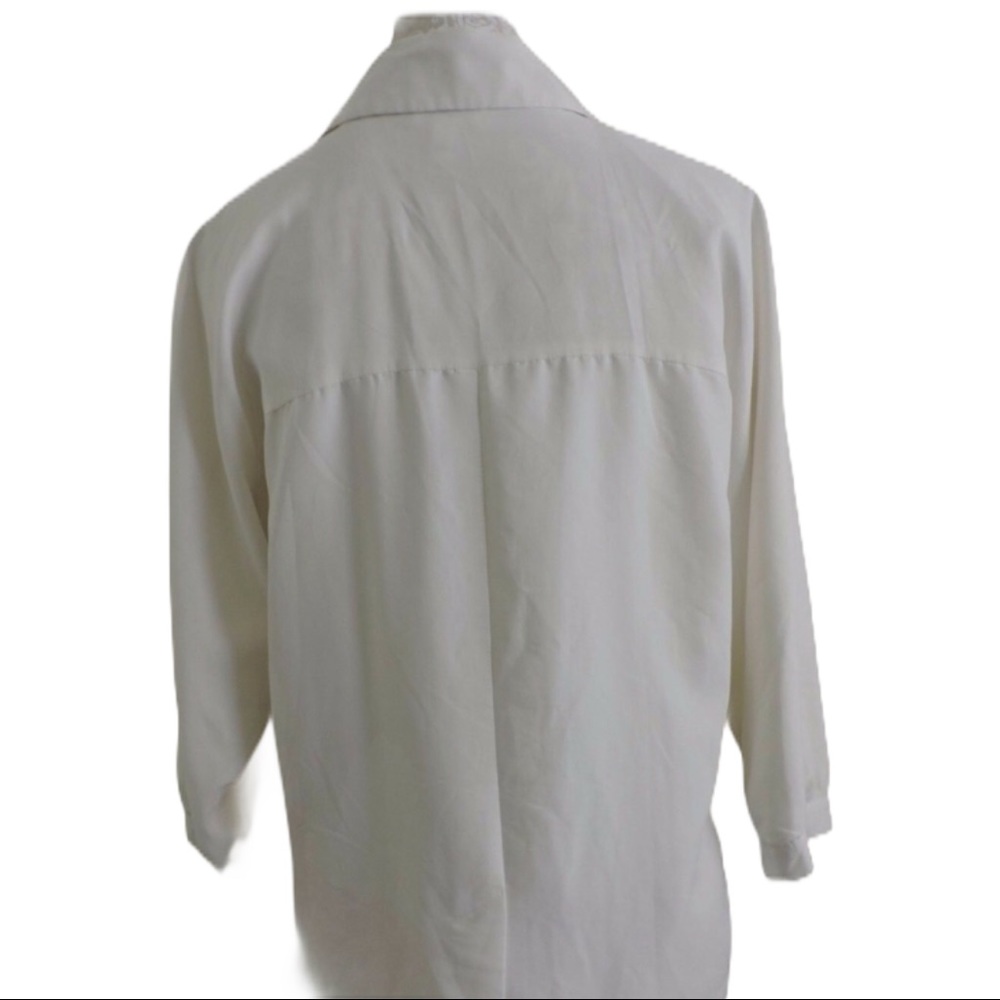 Chicos Casual White Blazer - Picture 3 of 8